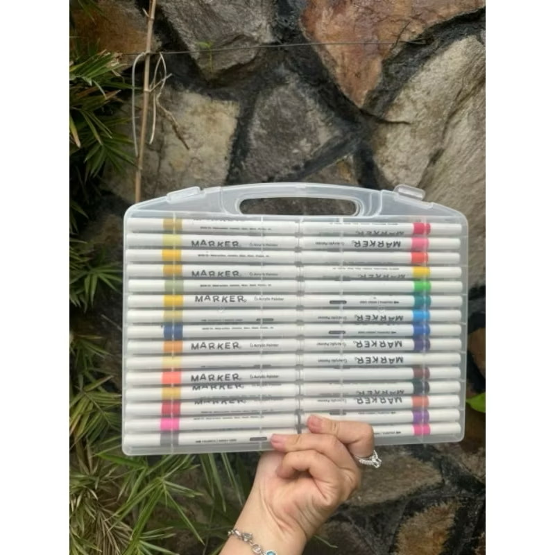 Hộp 80 màu ACRYLIC - Ảnh 7