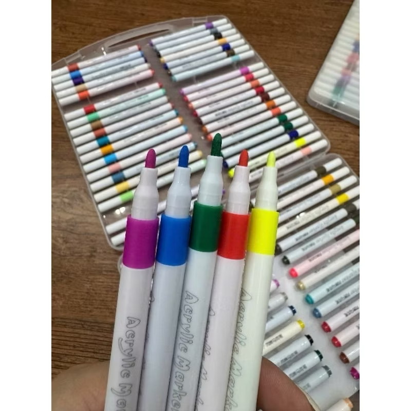 Hộp 80 màu ACRYLIC - Ảnh 5