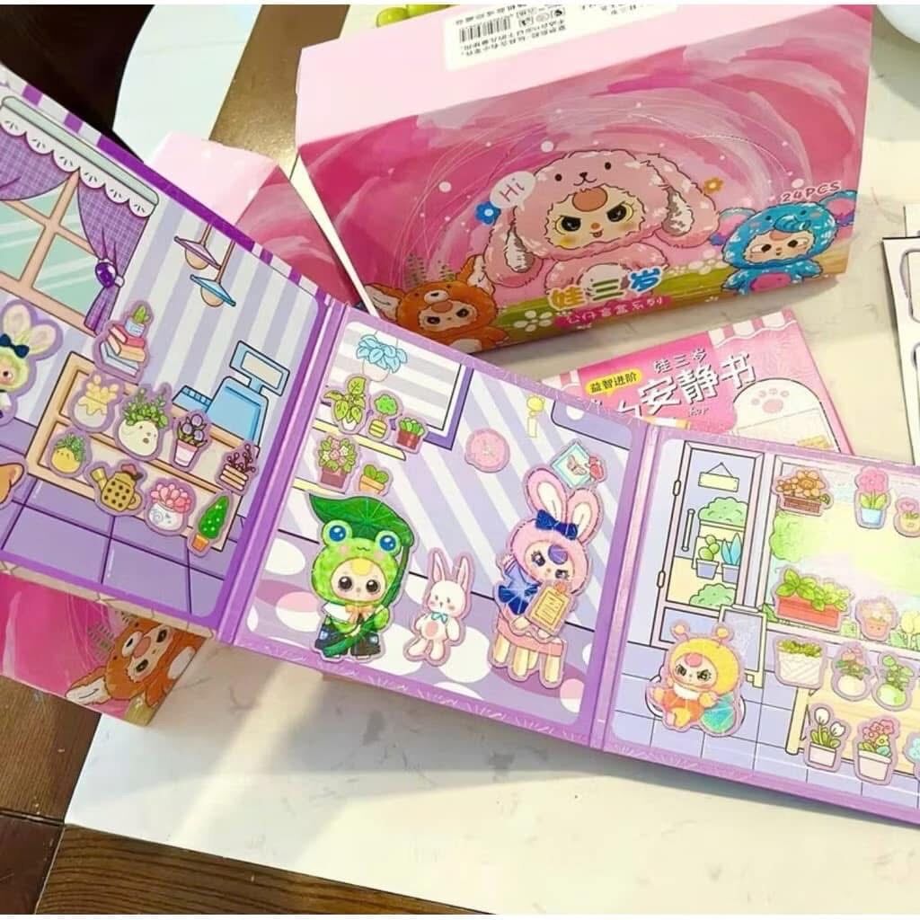 Sách dán nam châm set 3 quyển - Ảnh 2