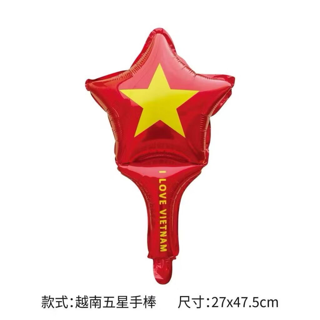 BÓNG CẦM TAY YÊU NƯỚC SZ 27,6x45 - Ảnh 3