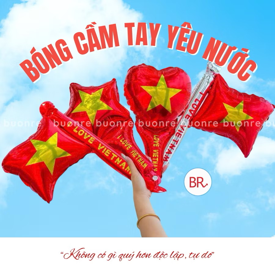 BÓNG CẦM TAY YÊU NƯỚC SZ 3,6x50 - Ảnh 4