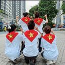 Khăn quàng đỏ đũi cờ đỏ sao vàng - Ảnh 8