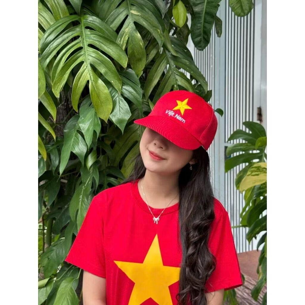 Mũ lưỡi trai cờ đỏ sao vàng Việt Nam - Ảnh 2