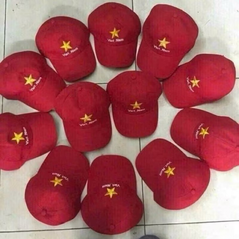 Mũ lưỡi trai cờ đỏ sao vàng Việt Nam - Ảnh 3