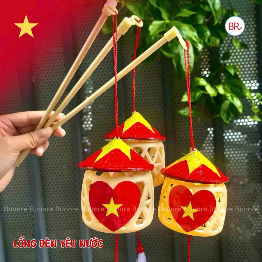 ĐÈN LỒNG TRE CỜ TỔ QUỐC - Ảnh 3