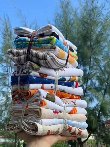 SET 5 khăn tắm hoạ tiết hoạt hình - Ảnh 7