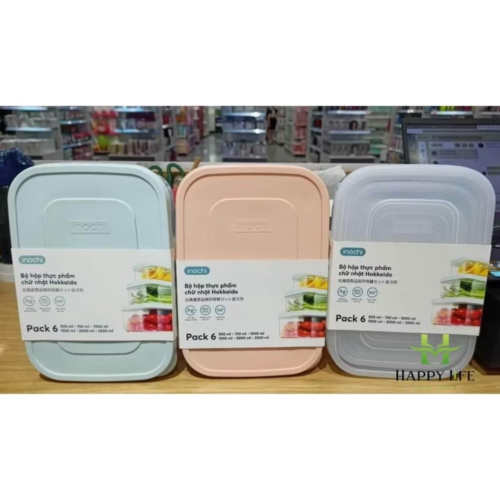 Bộ hộp thực phẩm của INNOCHI tiêu chuẩn Nhật Bản bao xịn xò    - Ảnh 3