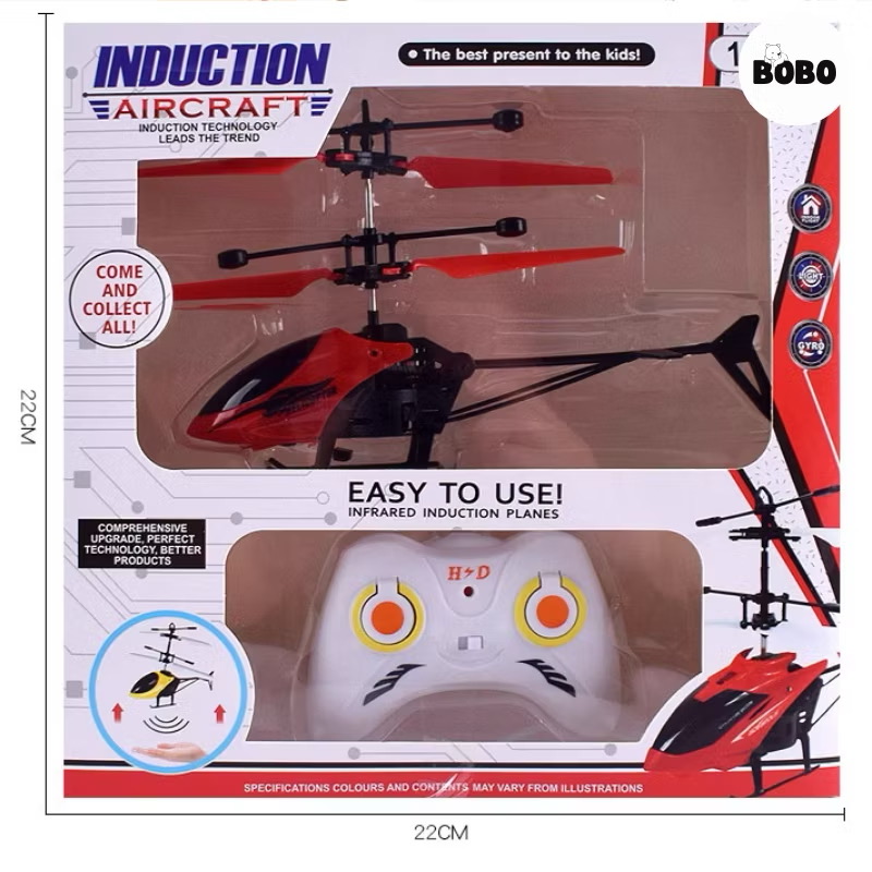 máy bay trực thăng cảm biến điều khiển từ xa l