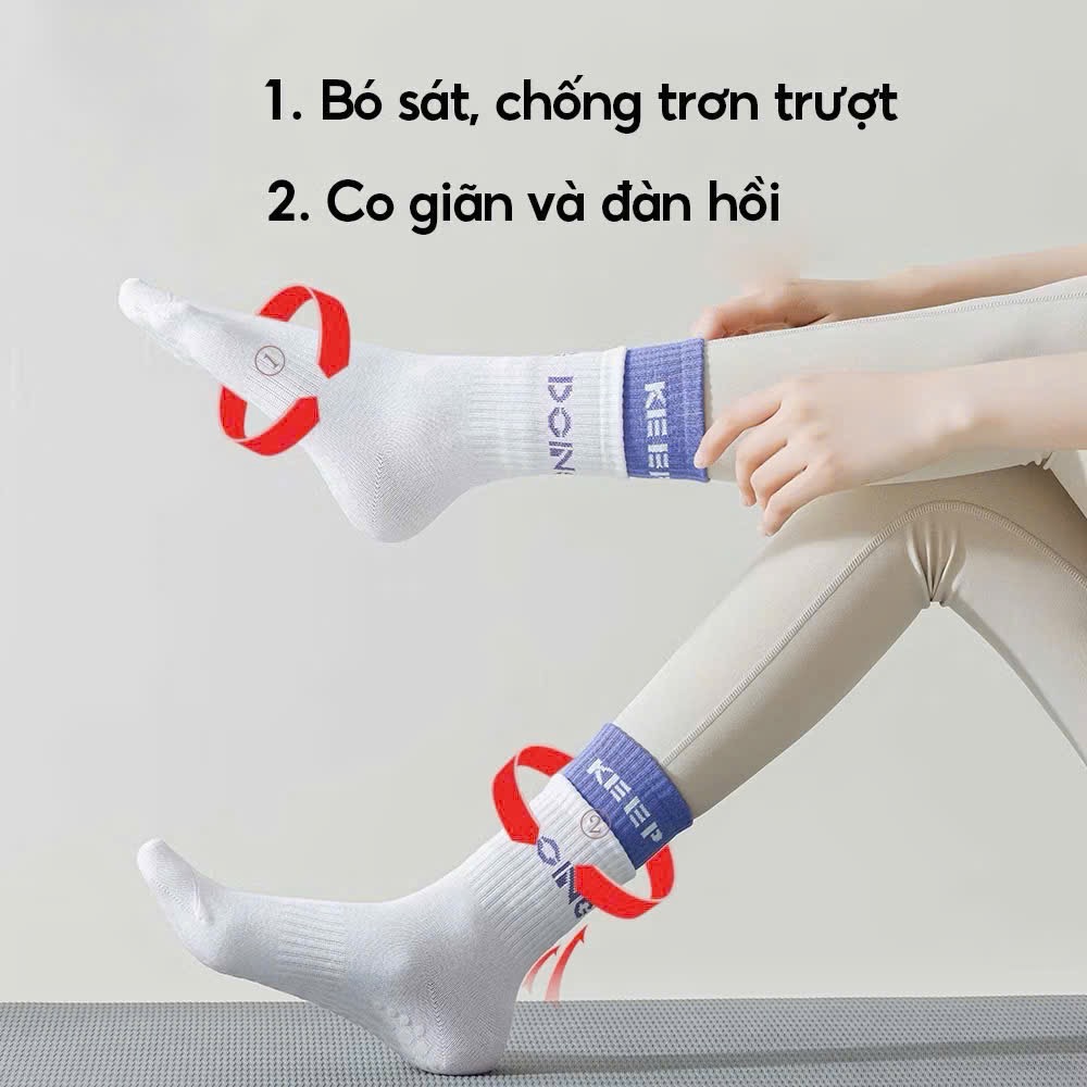 SET 5 đôi tất chống trơn trượt cho nữ - Ảnh 2