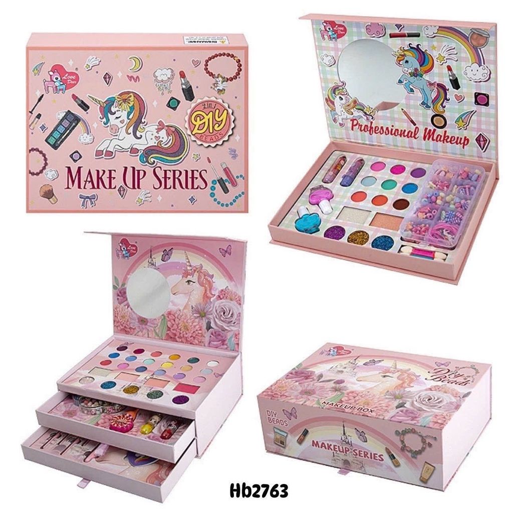 bộ đồ chơi make up  3 tầng