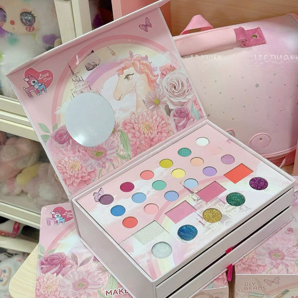 bộ đồ chơi make up  3 tầng - Ảnh 4