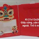 Túi hình lân mặt kính đựng quà trung thu - Ảnh 7