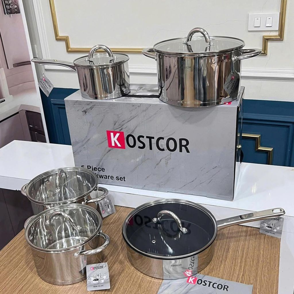 Bộ nồi 10 chi tiết Kostcor
