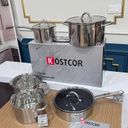 Bộ nồi 10 chi tiết Kostcor - Ảnh 6