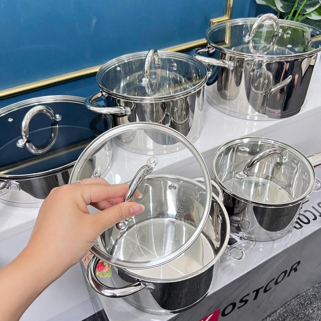 Bộ nồi 10 chi tiết Kostcor - Ảnh 4