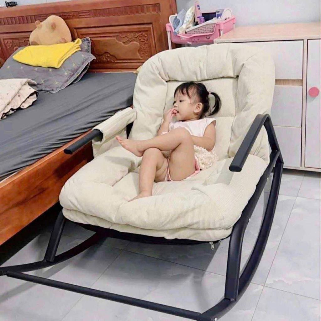 Ghế bập bênh thư giãn đơn - Ảnh 5