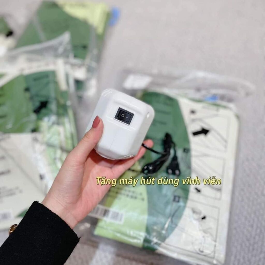SET 6 TÚI HÚT CHÂN KHÔNG GREEN KÈM BƠM - Ảnh 3