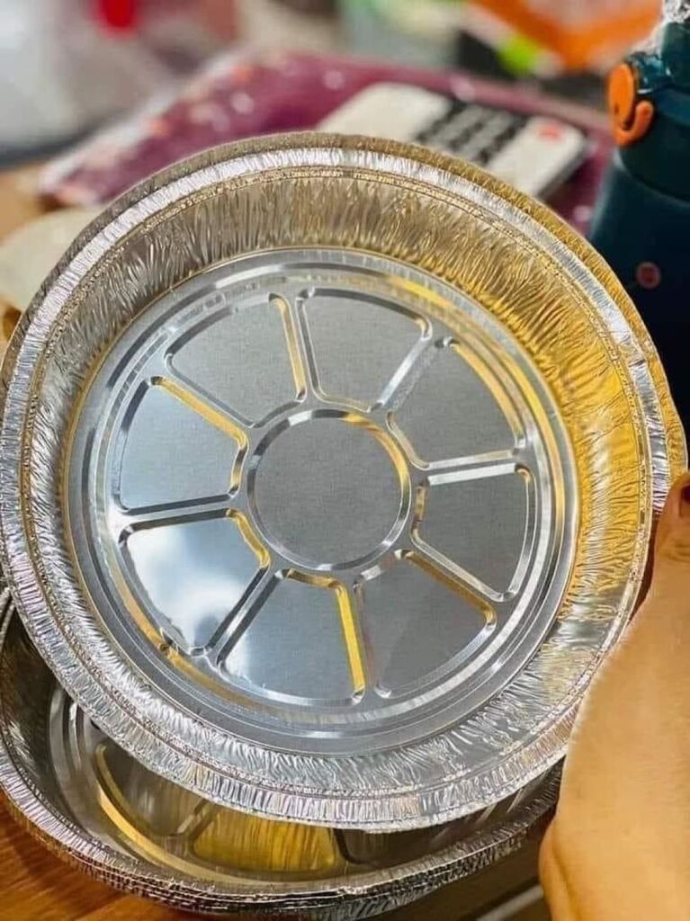 Khay bạc lót nồi chiên ko dầu 22cm - Ảnh 3