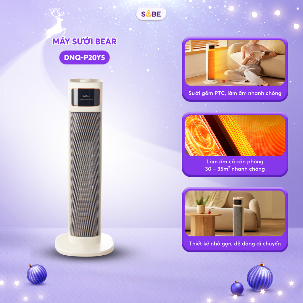 Máy sưởi Bear DNQ-P20Y5