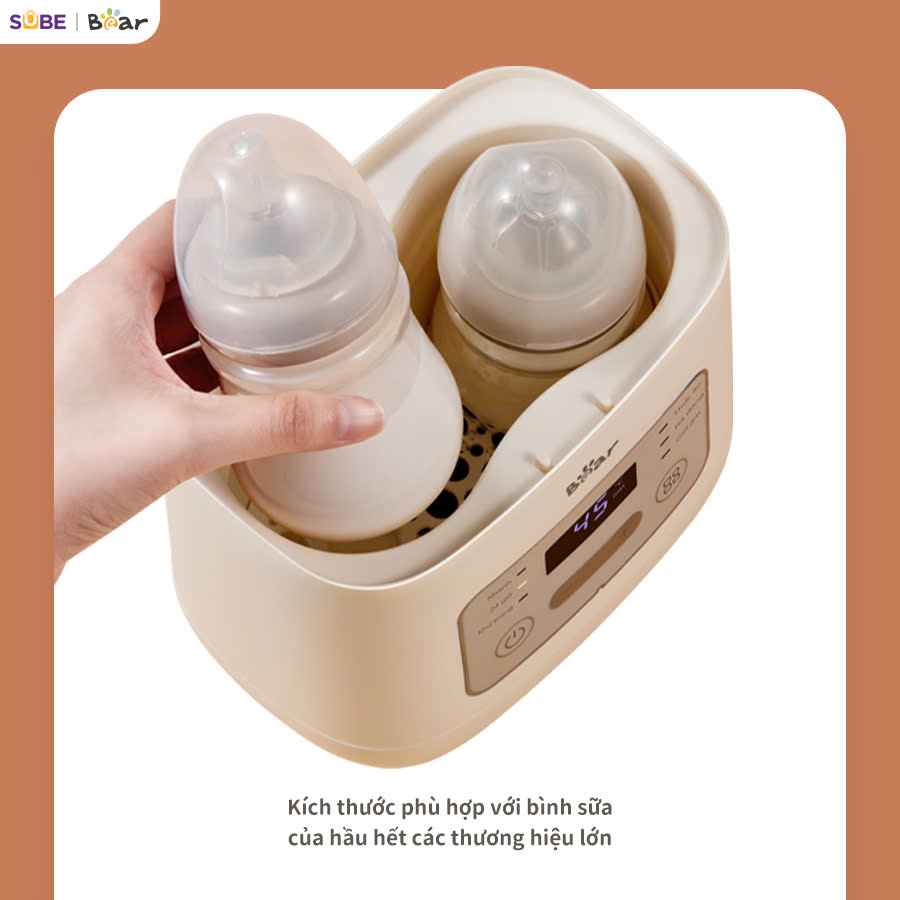 Máy hâm sữa tiệt trùng Bear BW-4H03M  - Ảnh 3
