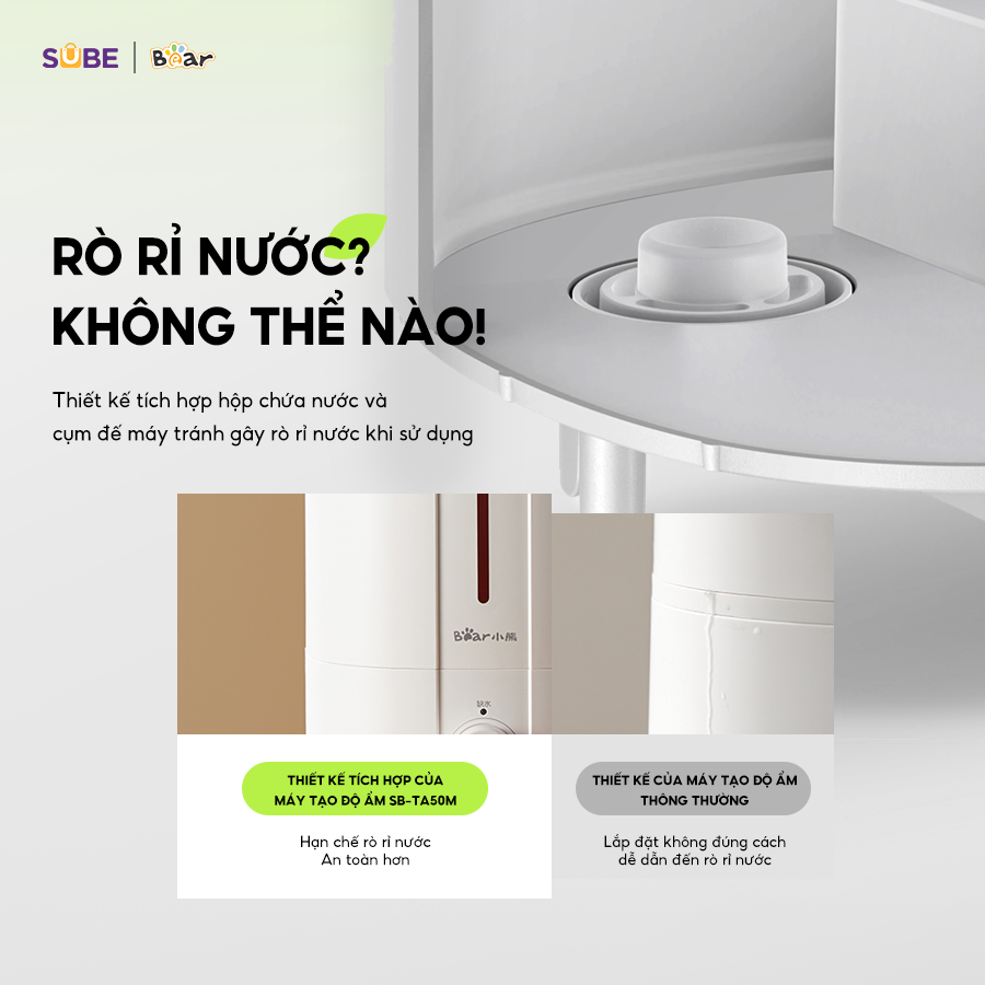 Máy tạo độ ẩm Bear SB-TA50M  - Ảnh 2
