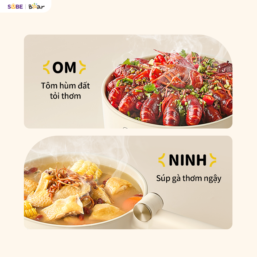  Nồi đa năng Bear MC-4H16G - Ảnh 2