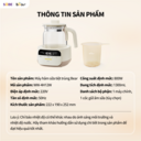 Máy hâm sữa tiệt trùng Bear WW-4H12W - Ảnh 9