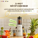 (GIÁ ĐỘC QUYỀN) Máy ép trái cây Bear SJ-4H01T - Ảnh 8