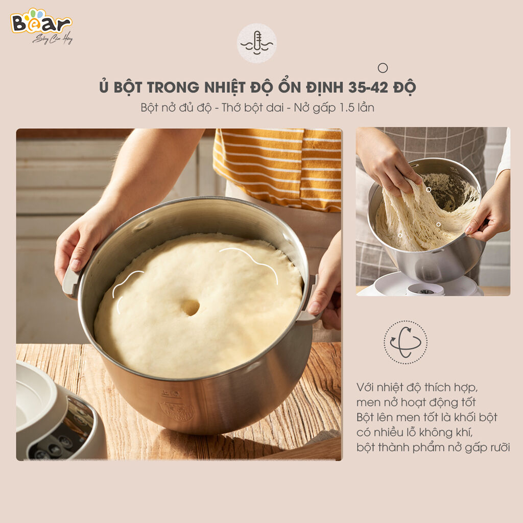  Máy trộn bột 7L Bear DM-B70V1 - Ảnh 6