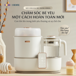 Máy Hâm Sữa OIDIRE Máy Tiệt Trùng Bình Sữa, Khử Clo, Đun Sôi Pha Sữa, Máy Nấu…