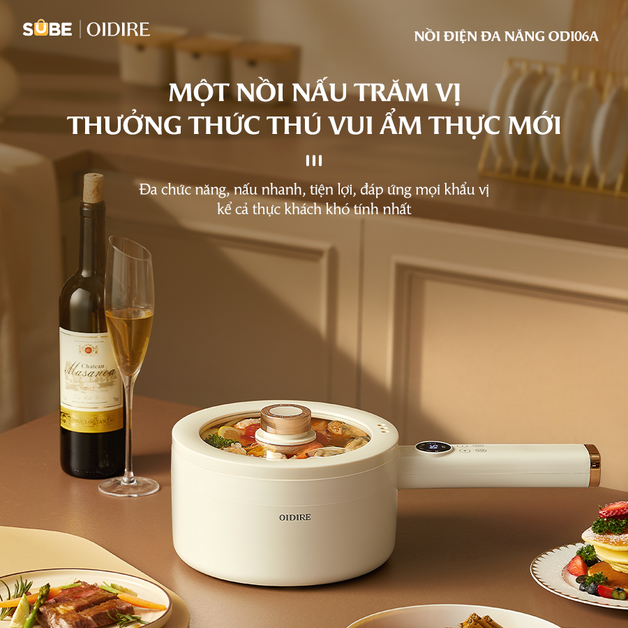 (GIÁ ĐỘC QUYỀN) Nồi lẩu Oidire ODI06A