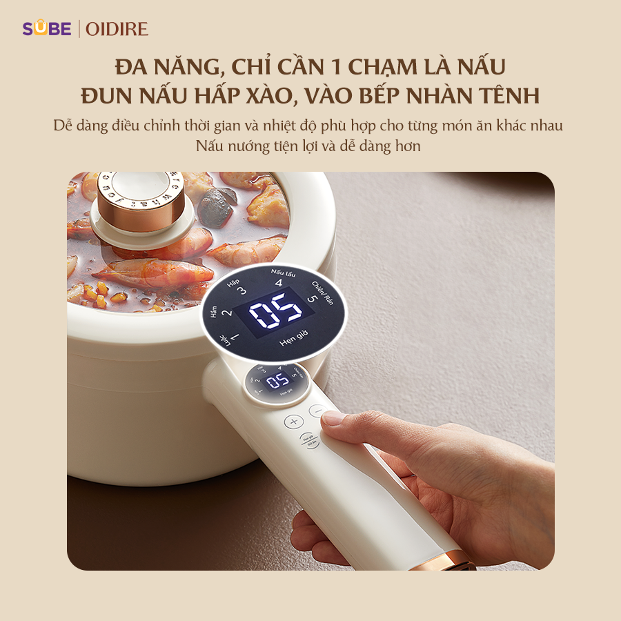 (GIÁ ĐỘC QUYỀN) Nồi lẩu Oidire ODI06A - Ảnh 6