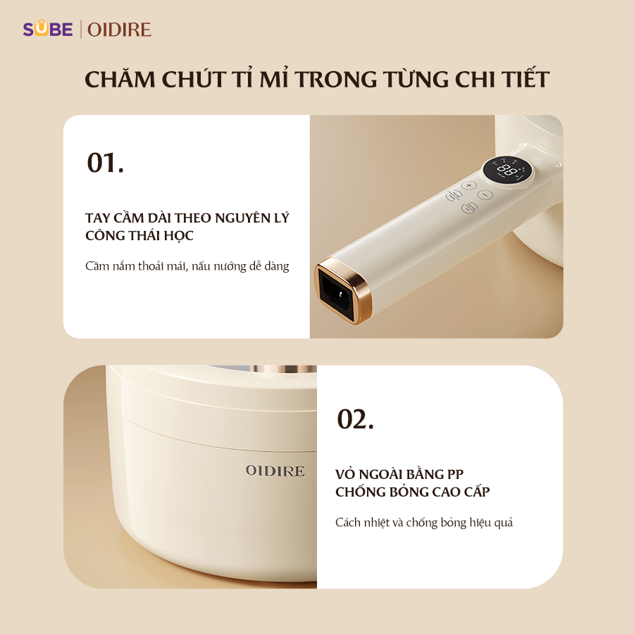 (GIÁ ĐỘC QUYỀN) Nồi lẩu Oidire ODI06A - Ảnh 4