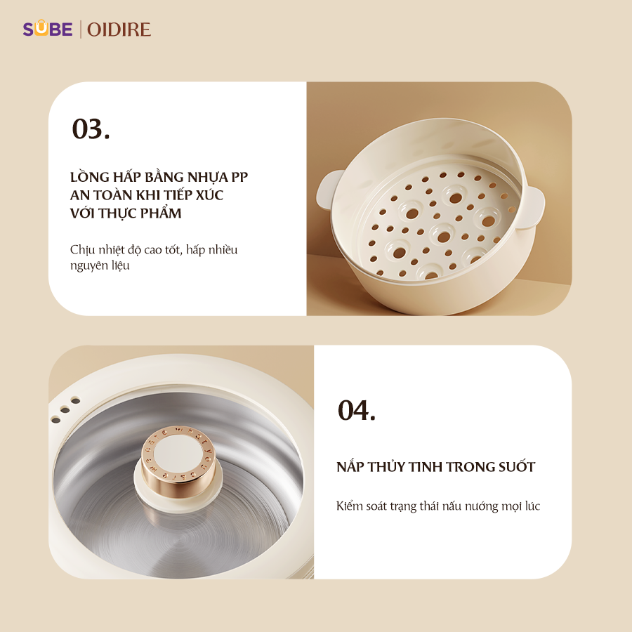 (GIÁ ĐỘC QUYỀN) Nồi lẩu Oidire ODI06A - Ảnh 5