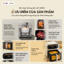 (GIÁ ĐỘC QUYỀN) Nồi chiên không dầu Bear AF-4H15J - Ảnh 9