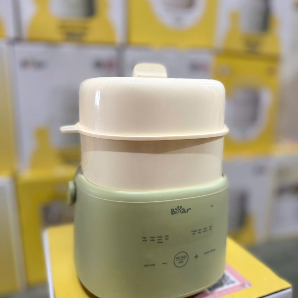[HÀNG XẢ ĐÃ SỬ DỤNG] Nồi nấu chậm Bear 1L 4H10E (giao màu xanh - kem ngẫu nhiên) - Ảnh 5