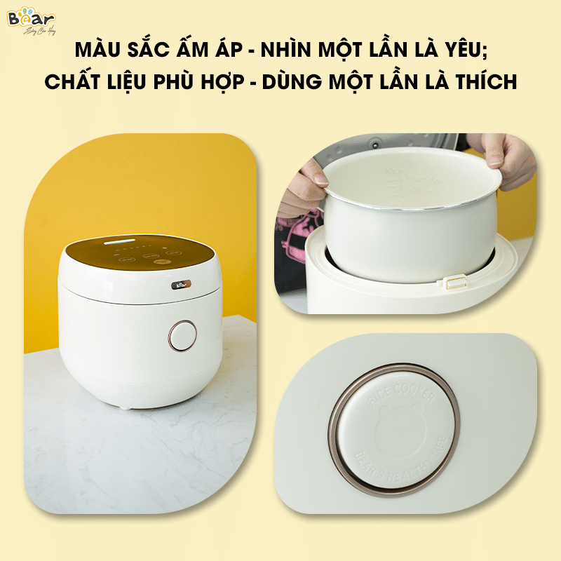 [HÀNG XẢ] Nồi cơm điện Bear 3L SB-NC30B  - Ảnh 2