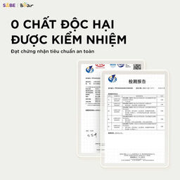 Máy xay ăn dặm 8 lưỡi 0.3L Bear CH-5H02D24 (2 màu Trắng - Vàng)