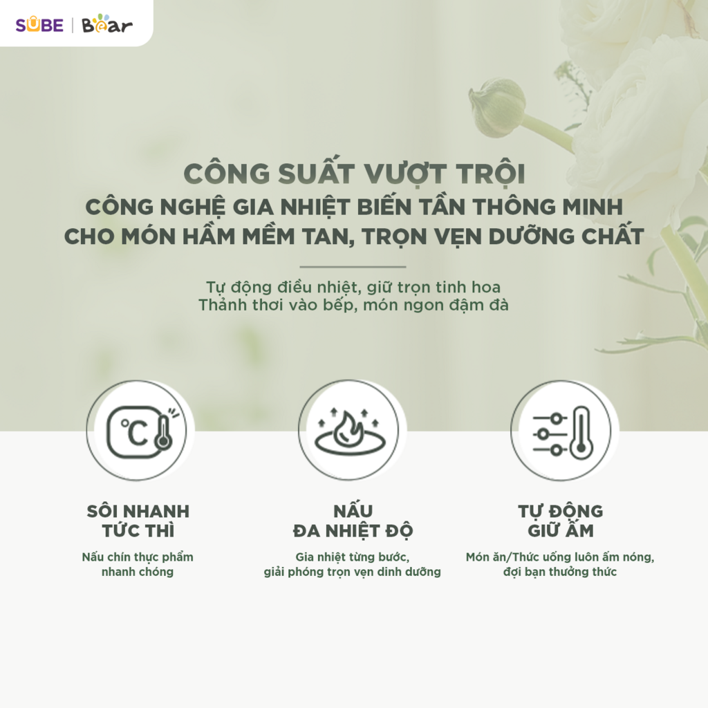 Bình pha trà Bear 1.5L HK-5H15L96 - Ảnh 10