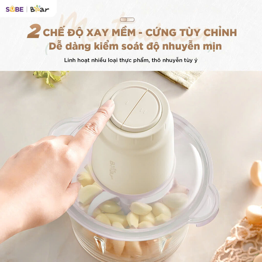 (GIÁ ĐỘC QUYỀN) Máy xay thịt Bear 1,8L CH-5H03E33 - Ảnh 3