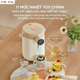 (hàng xả đã sd)Bình Thủy Điện Bear 3L Đun Sôi Siêu Nhanh Khử Clo Bình Đun Nước…