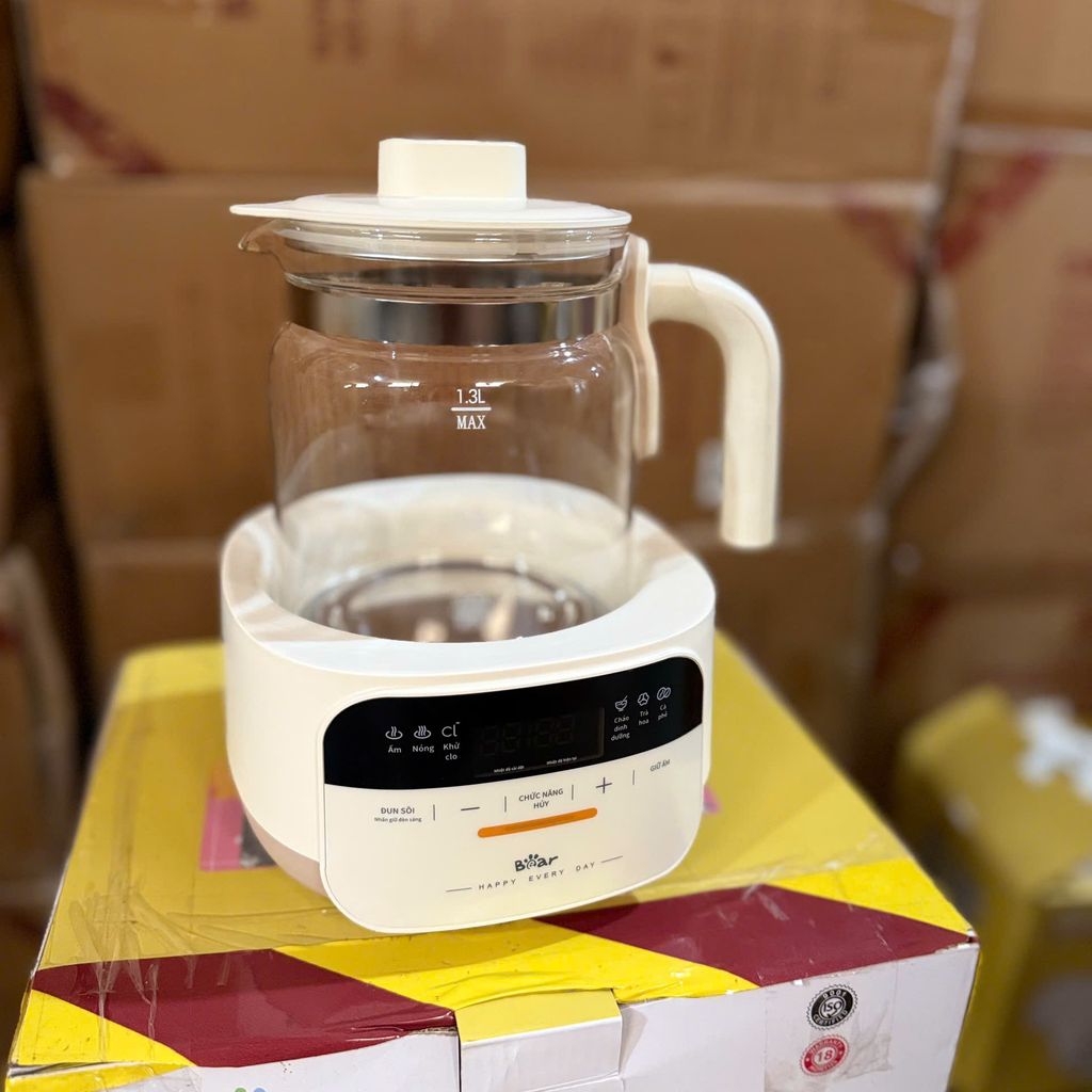 [Hàng xả đã sử dụng] Máy hâm sữa tiệt trùng Bear 1.2L WW-4H12L +  WW-4H12W - Ảnh 3