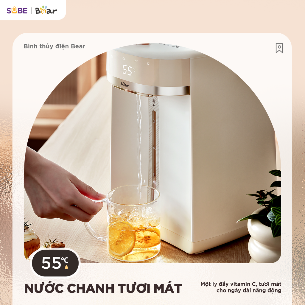 Bình thuỷ điện Bear 5L EWB-5H50M54 - Ảnh 8