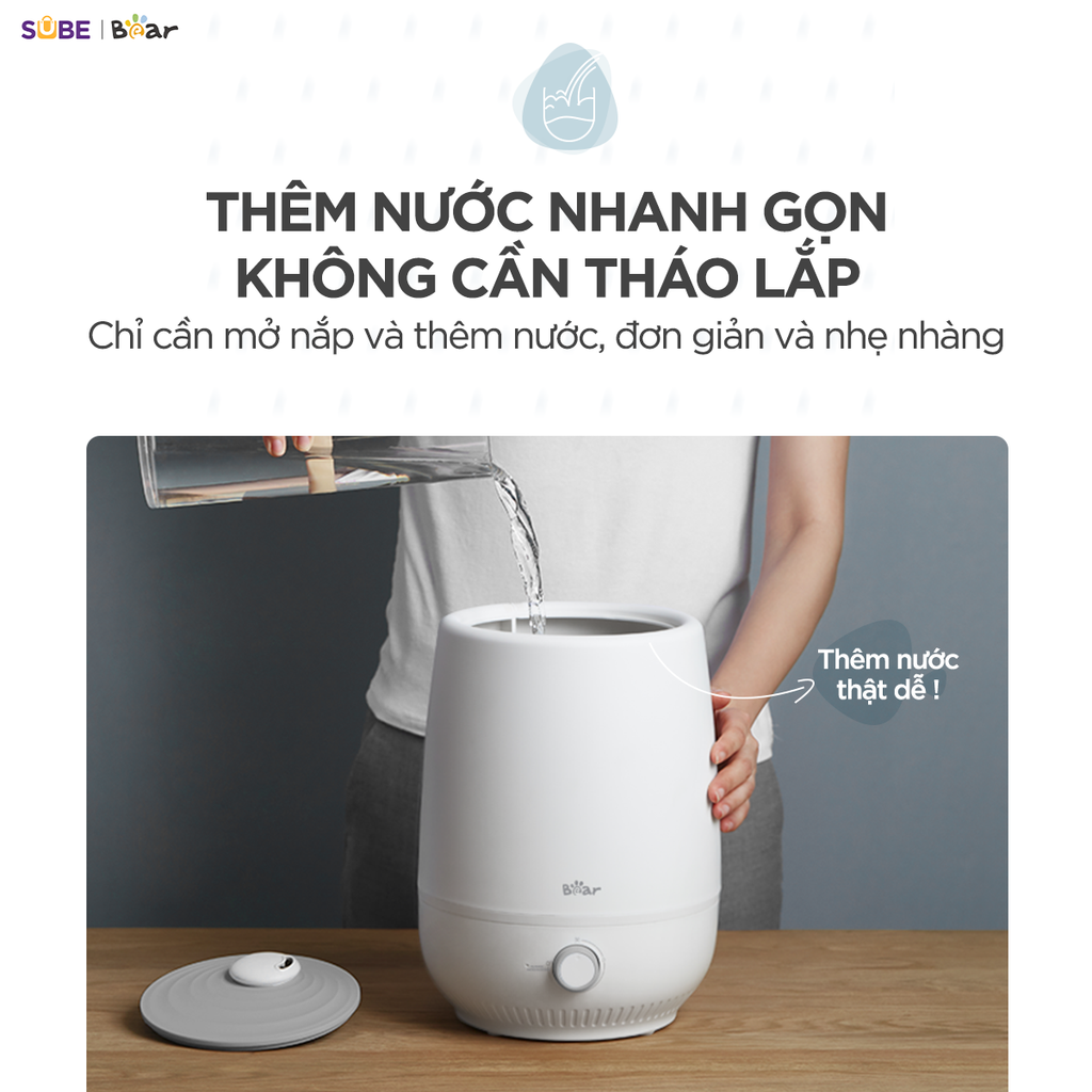 Máy tạo độ ẩm Bear 5L  HU-5H50T17 - Ảnh 4