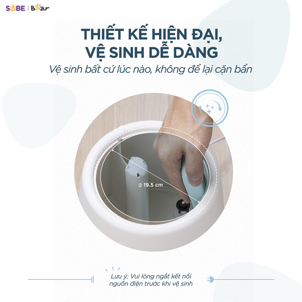 Máy tạo độ ẩm Bear 5L  HU-5H50T17 - Ảnh 6