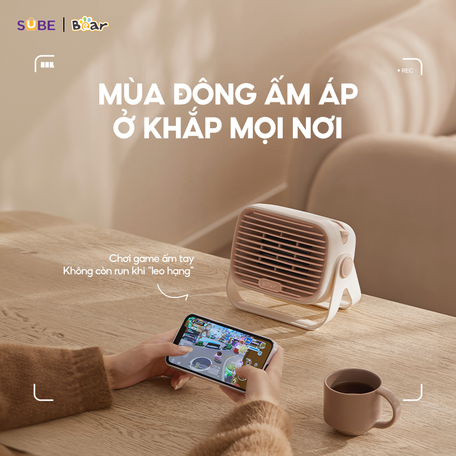 Máy sưởi mini Bear DNQ-E04Q1  - Ảnh 4