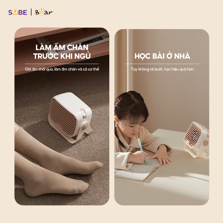 Máy sưởi mini Bear DNQ-E04Q1  - Ảnh 6