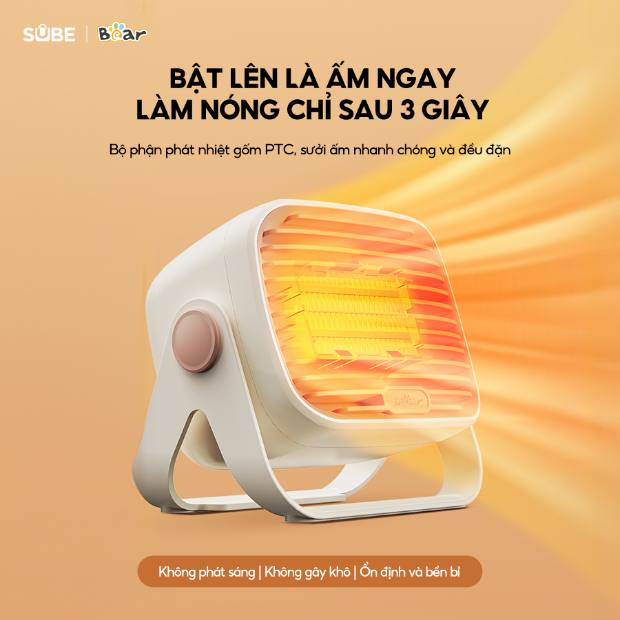 Máy sưởi mini Bear DNQ-E04Q1  - Ảnh 7