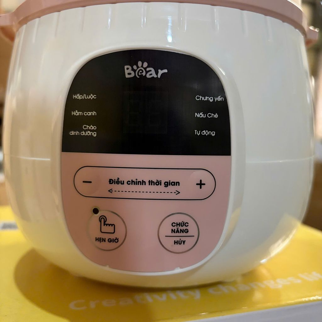[HÀNG XẢ ĐÃ SỬ DỤNG] Nồi nấu chậm Bear 0.8L SUBE001 (gửi màu ngẫu nhiên) - Ảnh 3