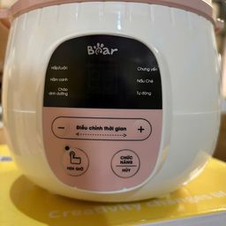 Nồi nấu chậm Bear 0.8L SUBE001 (gửi màu ngẫu nhiên)